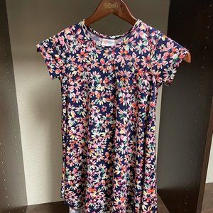 Floral print girls dress